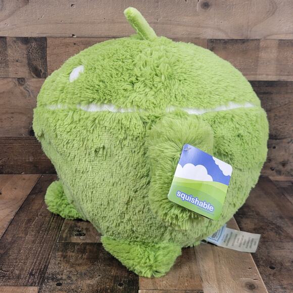 Squishable Android Green Droid Plush Stuffed Mascot Retired 2011 NWT 16" - Picture 6 of 12